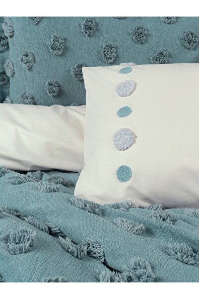 ŞENER HOME Cottonbox Limi Single Bed Cover Duvet Cover Set Ald0 Mint