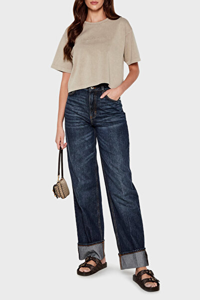 Michael Kors Logo Printed Double Strap Belted Slippers 40T5Byfs1D200 Slippers 40T5Byfs1D 200