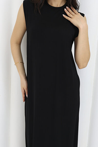 FAYLİN STORE Εσώρουχα Φόρεμα Zero Sleeve Βαμβακερό χτενισμένο βαμβάκι