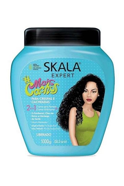 SKALA Expert Mais Cachos for Curly Hair Type 3ABC - Moisturizes Curls and Eliminates Frizz 2-in-1 Tr