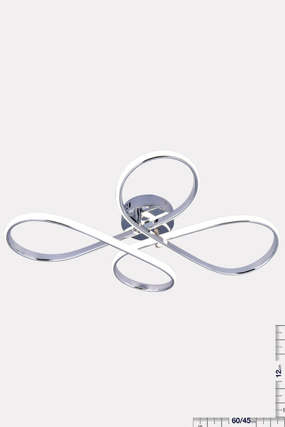 HİRALUCE Mercy 3 Renk Kumandalı Ve Dimmerli Krom ( Sarı Beyaz Ve Gün Işığı ) Kristal Taşlı Led Avize