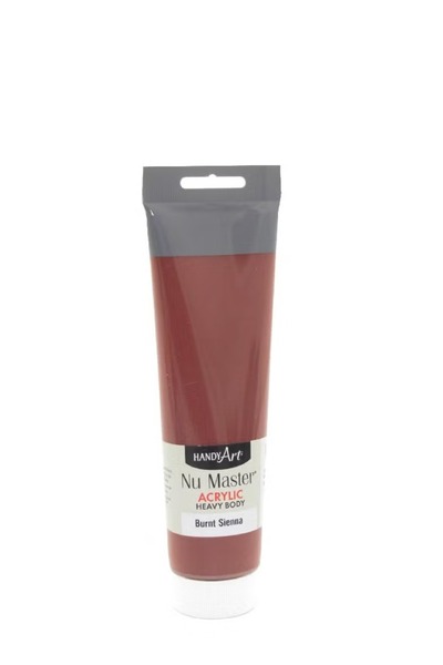 Handy Art طلاء أكريليك ماستر هيفي بودي – لون بني محروق 150 مل