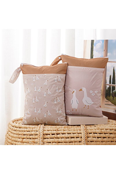 Choice ZP006-PW06 Elinfant 2PCS Waterproof Diaper Bag,Reusable Washable Wet D...