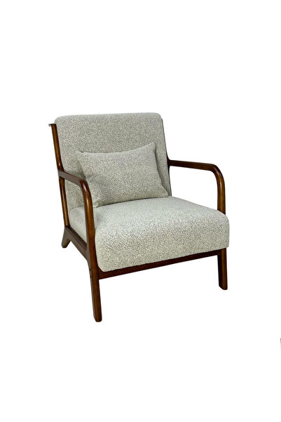 DEC17 كرسي مفرد بظهر ووسادة إضافية للراحة.