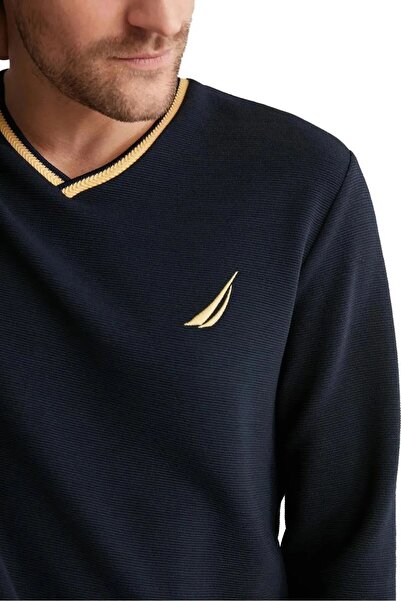 YUYİ N A U T l C A ЛІЦЕНЗОВАНИЙ ПІДКОМОК З ДОВГИМИ РУКАВАМИ ЧОЛОВІЧИЙ ПІЖАМНИЙ КОМПЛЕКТ