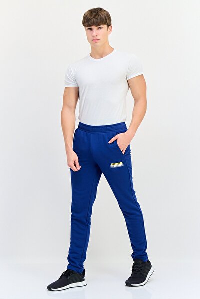 Puma Men Sportswear Fit Outdoor Sweatpants, Blue