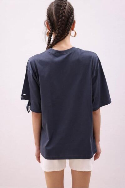 Lijuri Gisele Baskılı Tişört 8034-8