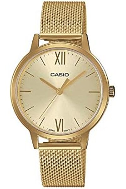 Casio Enticer Ladies Analog Gold Dial Women's Watch-LTP-E157MG-9ADF