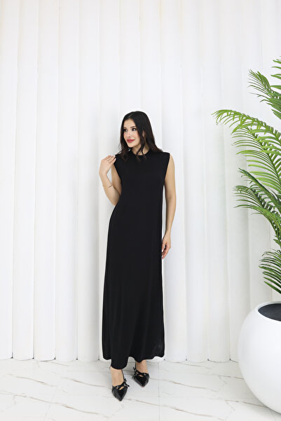 FAYLİN STORE Εσώρουχα Φόρεμα Zero Sleeve Βαμβακερό χτενισμένο βαμβάκι