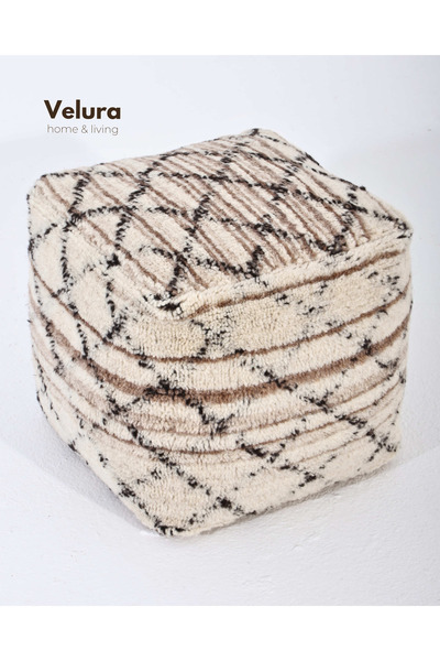 Velura Home & Living Azara Ivory - Puf