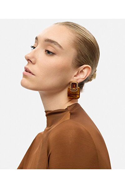 İpekyol Kontrast reçineli küpe