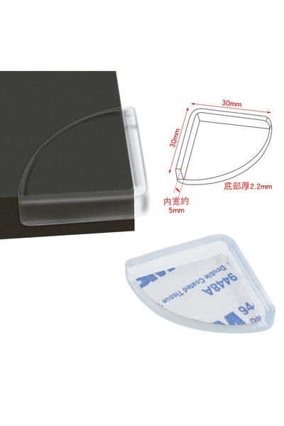 Choice واقيات زوايا أمان FZT 30X30، زوايا واقية مكونة من 8 قطع، واقيات زوايا ...