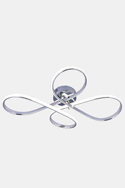 HİRALUCE Mercy 3 Renk Kumandalı Ve Dimmerli Krom ( Sarı Beyaz Ve Gün Işığı ) Kristal Taşlı Led Avize