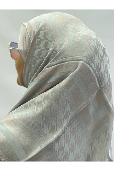 ALDAYER Φουλάρι 120 βισκόζης ζακάρ μοτίβο 2