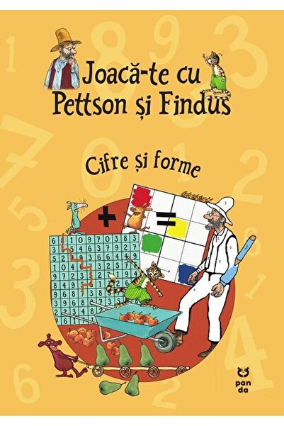 Editura Pandora M Joaca-te cu Pettson si Findus. Cifre si forme, Anj