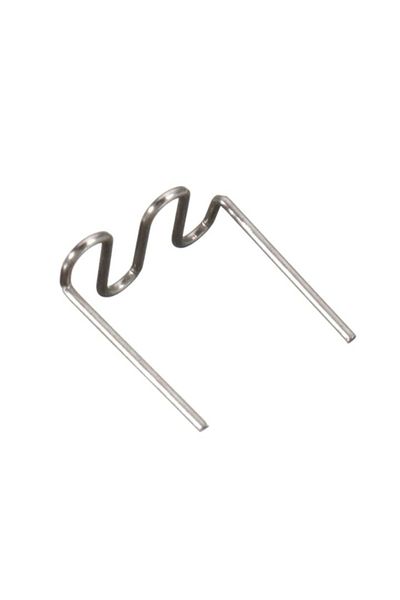 Palmonix Set 100 universal flat staples RS28, for soldering and plastic repair device, 0.8 mm