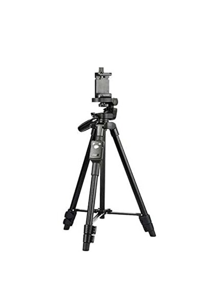 Yunteng حامل ثلاثي القوائم للسفر قابل للطي عالميًا للهواتف المحمولة والكاميرات مزود بتقنية البلوتوث VCT 5208