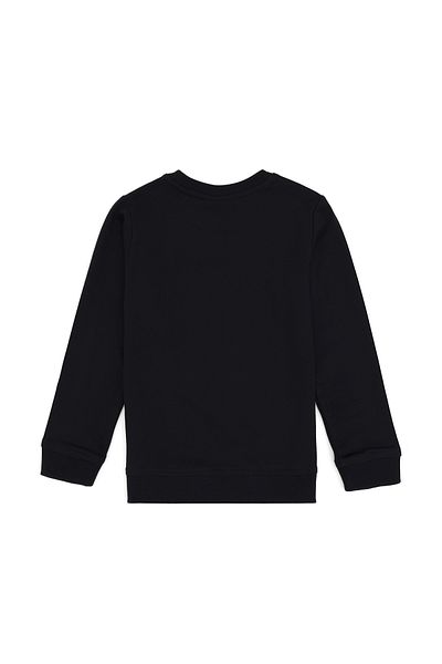 U.S. Polo Assn. Boy's Black Basic Sweatshirt 50313979-Vr046