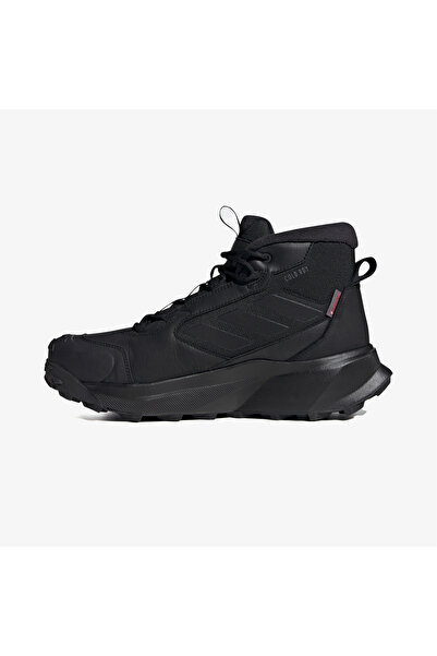 adidas Terrex Winter Leather Erkek Siyah Bot
