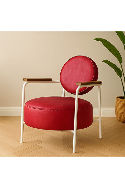 Azra Mobilya Venüs Modern Berjer – Beyaz Metal Ayaklı, Renk Seçenekli, Şık ve Konforlu Koltuk