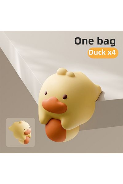 Choice B-4pc Baby Table Corner Anti-Collision Sticker Silicone Window Table Head-Removal Soft Angle Anti-Co