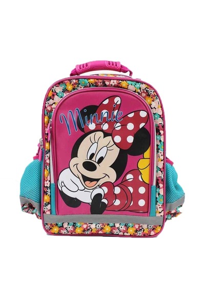 Minnie Mouse School Backpack Minnie Mouse Flowers 37 cm