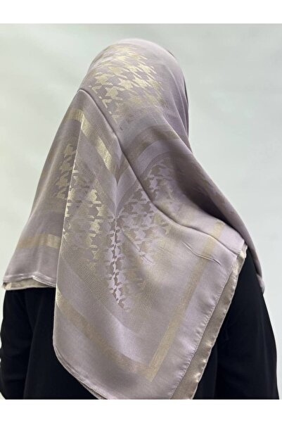 ALDAYER Φουλάρι 120 βισκόζης ζακάρ μοτίβο 2