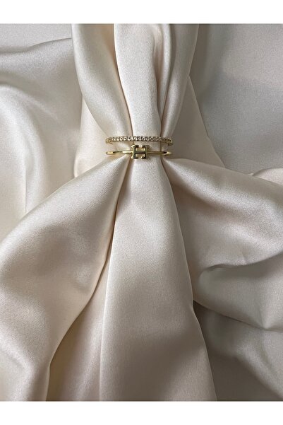 Roha خاتم هيرو ذهبي من الفولاذ قابل للتعديل