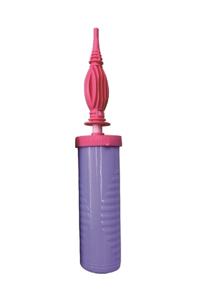 SDX Market Manual balloon pump, 29 cm, Purple / Pink