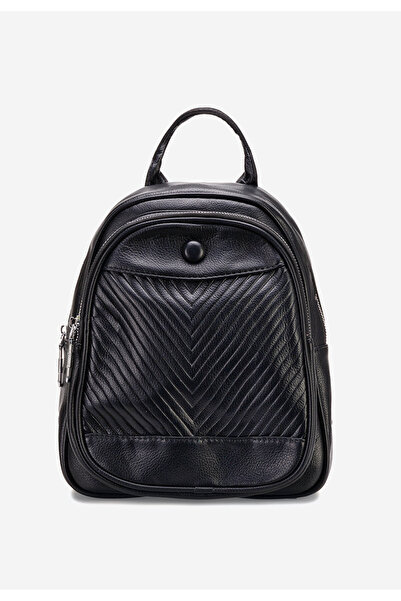 B T Shoes Černá dámská batoh Livalia