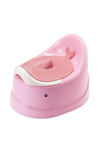 Choice 2298Pink Toddler Potty Baby Toilet Trainer Portable Training Toilet For Travel Stable And Safe Oval
