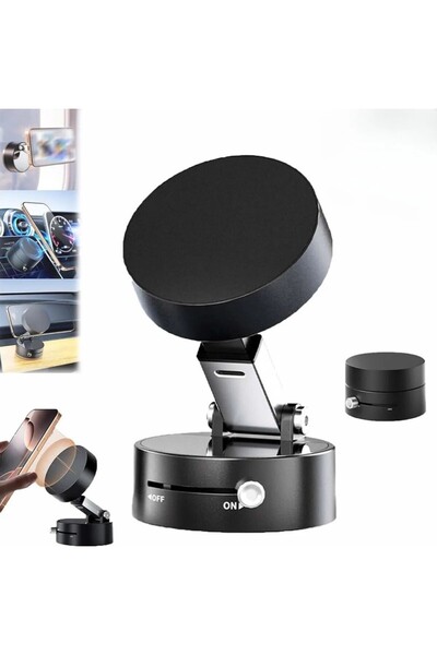 MeteShop Suport pentru telefon și tabletă cu vid Magsafe Lock, reglabil în in...