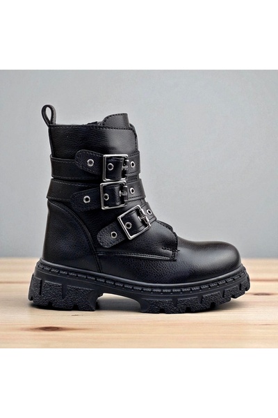 JOJO KIDS Girl's waterproof boots, cold weather resistant boots, zippered, fleece lined, non-slip sole.