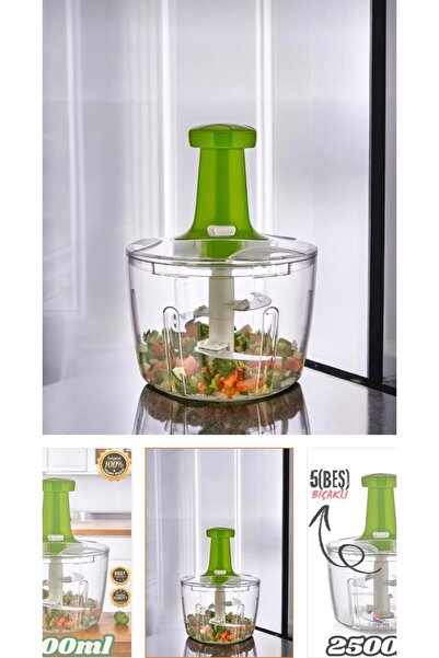 Best 2500 ml Bas Kes XL Practical Hand Chopper New Generation Chopper