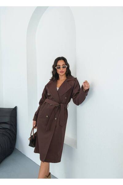 unika boutique معطف نسائي متميز بأزرار