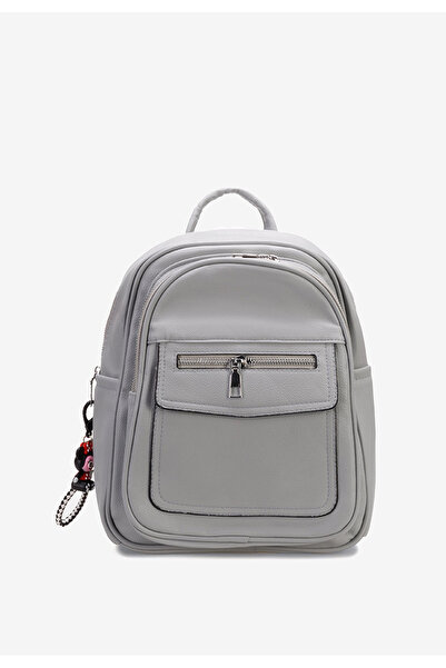B T Shoes Šedé dámská batoh Hasima