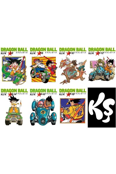 Gerekli Şeyler Yayıncılık Dragon Ball 1&2-7&8-9&10-11&12-13&14-15&16-17&18 ma...