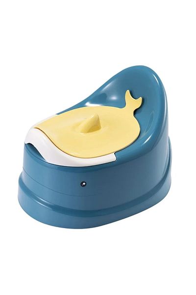 Choice 2298Blue Toddler Potty Baby Toilet Trainer Portable Training Toilet For Travel Stable And Safe Oval