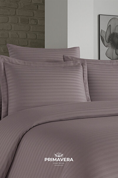 Primavera Home Бавовняний постільний комплект у смужку – природна м'якість, с...