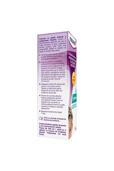 Hipokrat Șampon Paranix anti-păduchi, 100 ml