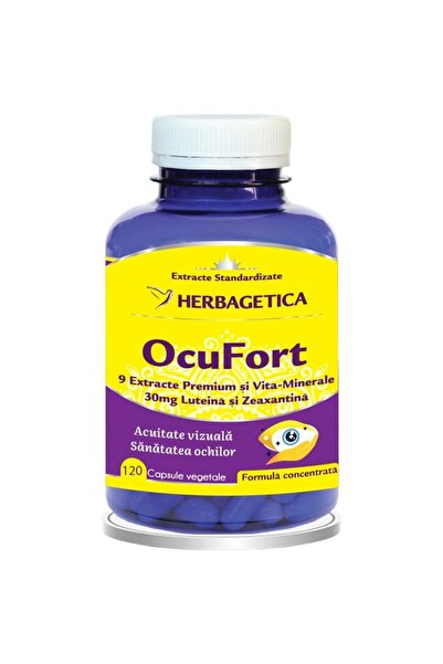 herbagetica Supliment alimentar Ocufort, Herbagetica, 120 capsule