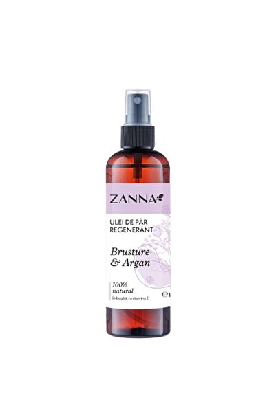 Saf Nutraceutica Ulei de păr regenerant cu brusture și argan, 150ml, Zanna