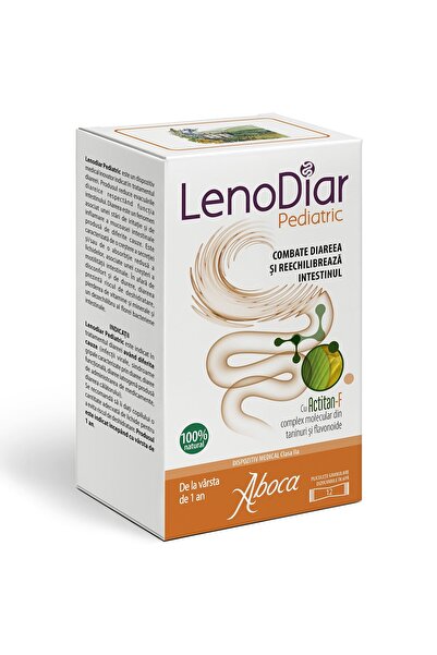 ABOCA Soluție pediatrică, LenoDiar, 12 pliculețe