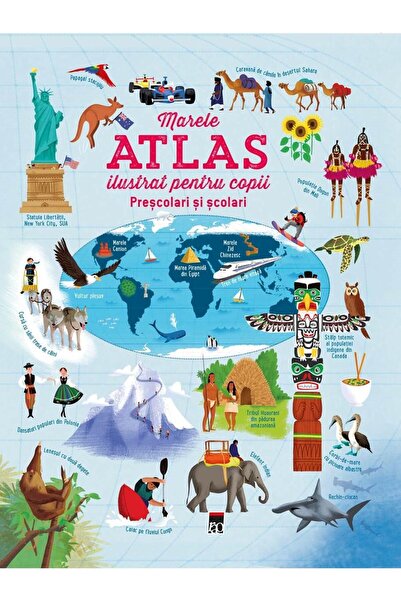 Editura Rao Books Marele atlas ilustrat pentru copii