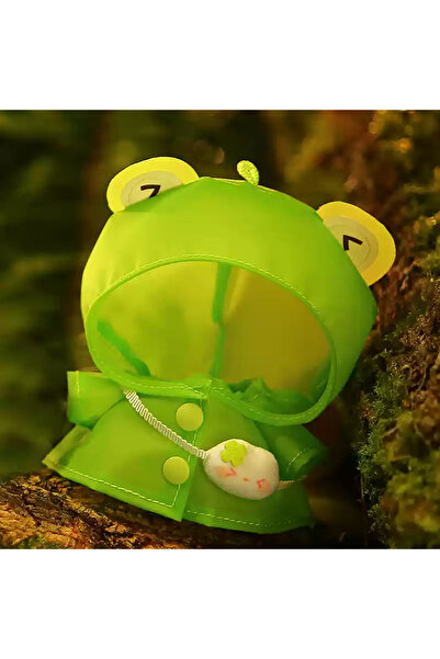 Choice ملابس دمية قطنية على شكل ضفدع مقاس 10 سم، ملابس معطف واق من المطر على ...