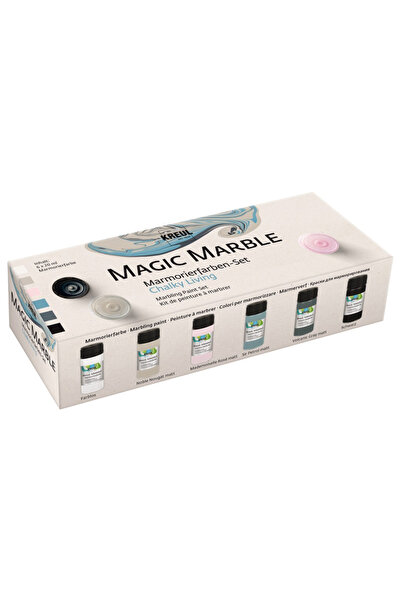 Kreul Magic Marble Marbling Chalky Living Kreul, set 6 buc x 20 ml