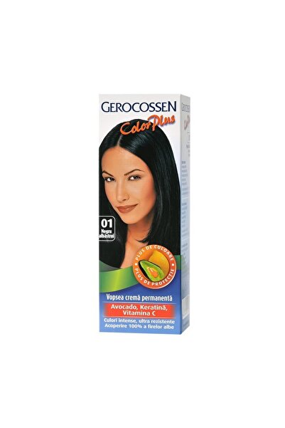 GEROCOSSEN Vopsea de păr Color Plus, 0.1, Albastru-negru