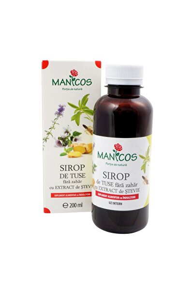 ManiPOS Sugar-Free Syrup with Stevia Extract 200 ml