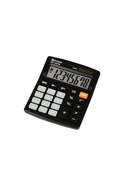 ELEVEN Calculator de birou 8 digiti, 120 x 105 x 21 mm, SDC-805NR