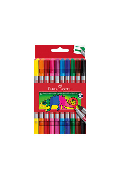 Faber Castell Carioca 2 capete Faber-Castell 10 culori/set